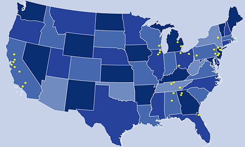 united-states-shades-of-blue-with-yellow-location-dots