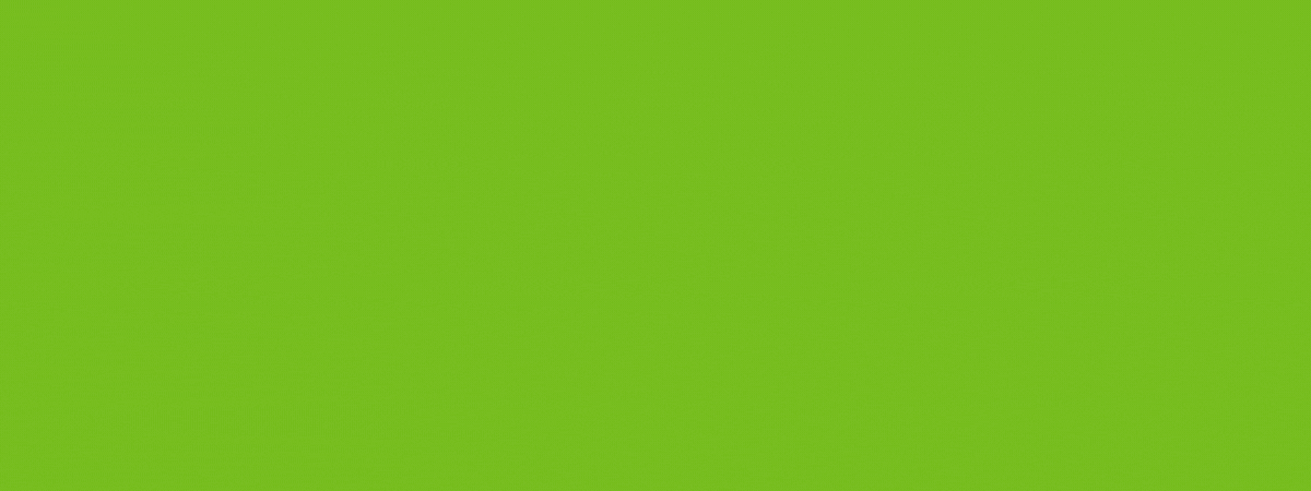 Animated text on a solid green background reads, Welcome! Join us for todays event, with white confetti falling from the top of the image.