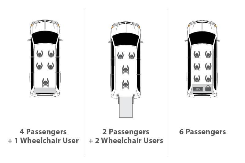 Passenger Options Driverge Flex6