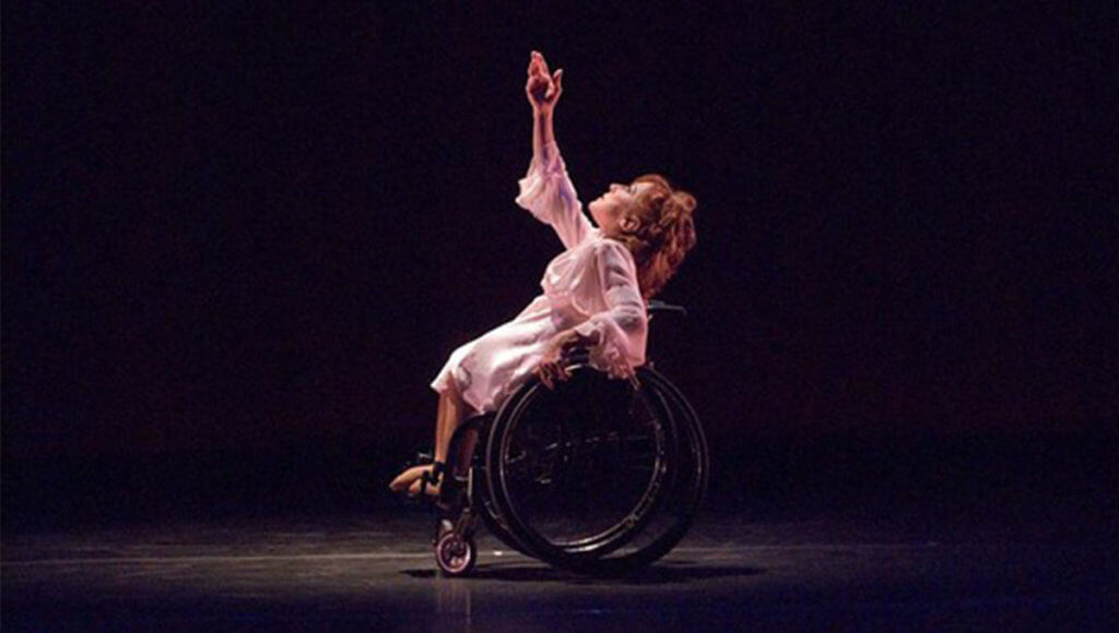 Mary Verdi-Fletcher in “La Vie En Rose,” choreographed by Mark Tomasic
