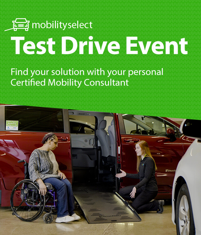MobilitySelect Test Drive Event - Find your solution with your personal Certified Mobility Consultant