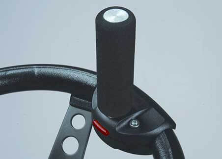 Steering Wheel-Knob With Removable Spinner for Disability