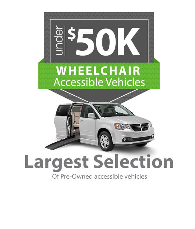 Under $50k Wheelchair Accessible Vehicles