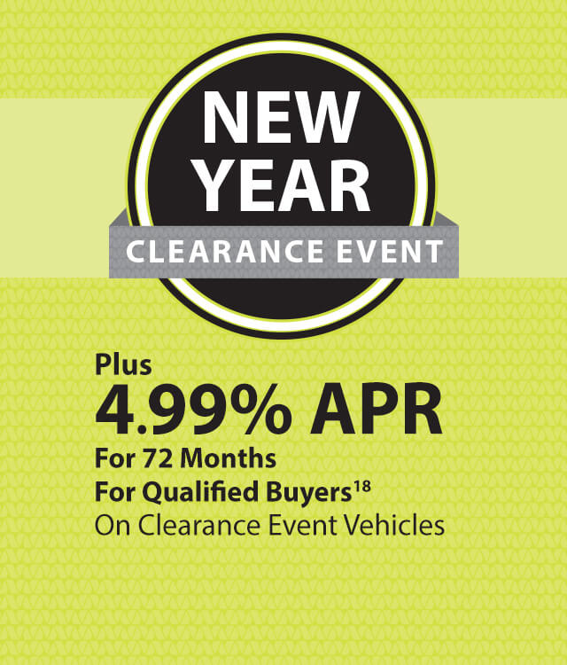 New Year Clearance Event