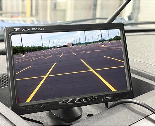The monitor for the Bruno backup camera