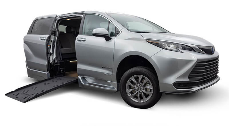 Toyota deals handicap vans