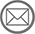 Email icon inside of a circle. 

