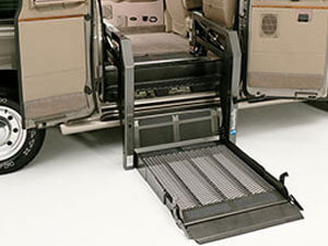 wheelchair lift for a full size van