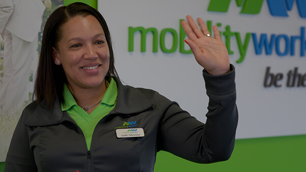 MobilityWorks team member waiving