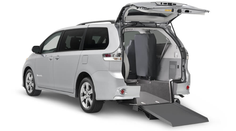 toyota sienna wheelchair van price